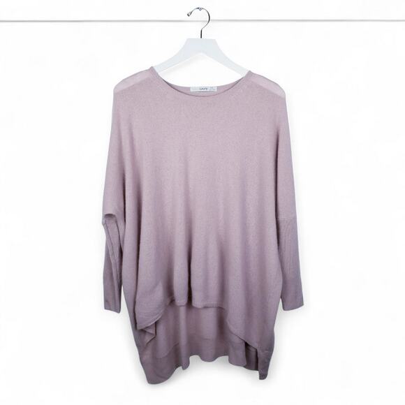 Subtle Luxury 100% Cashmere Sweater Easy Fit Carnation - Size S/M - Picture 2 of 7